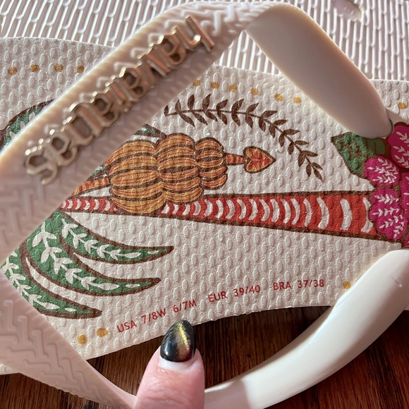 Havaianas Farm Rio Summer Flip Flops 🩴 NWOT - Picture 9 of 12
